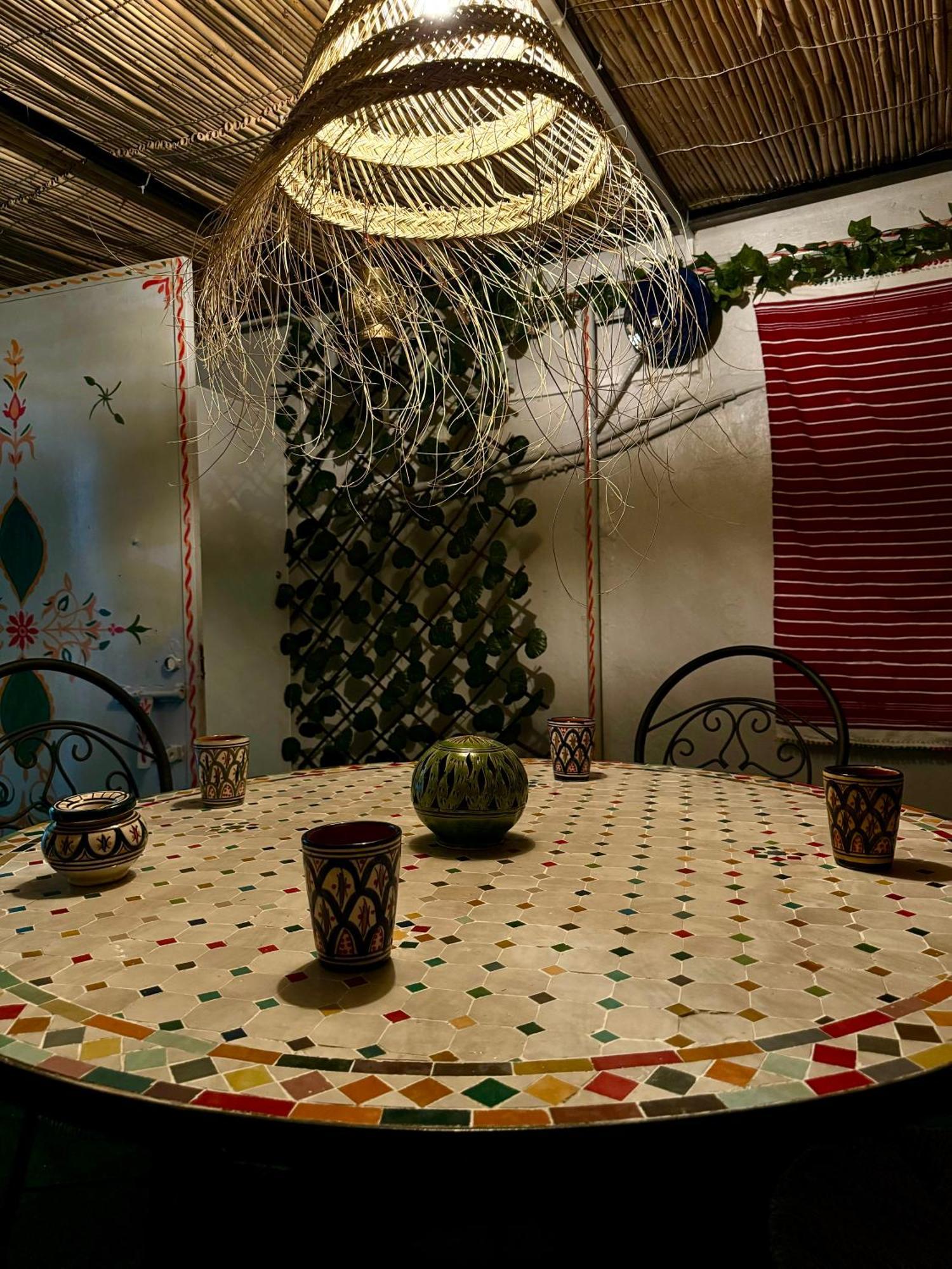 La Casa De Oussama With Traditional Private Terrace Rabat Exterior foto